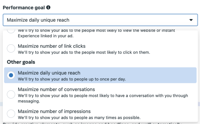Daily Unique Reach